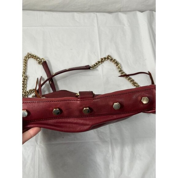Red Rebecca Minkoff Burgundy M.A.C. Crossbody Bag - Picture 9 of 16